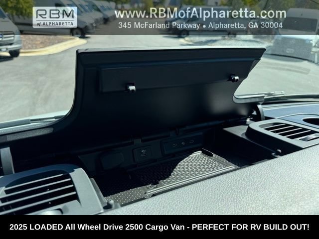 New 2025 Silver Gray Mercedes-Benz 2500 High Roof All Wheel Drive with 144 Wheel Base image 29