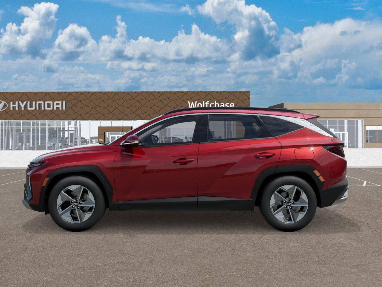 New 2026 Ultimate Red Hyundai SEL Premium FWD image 3