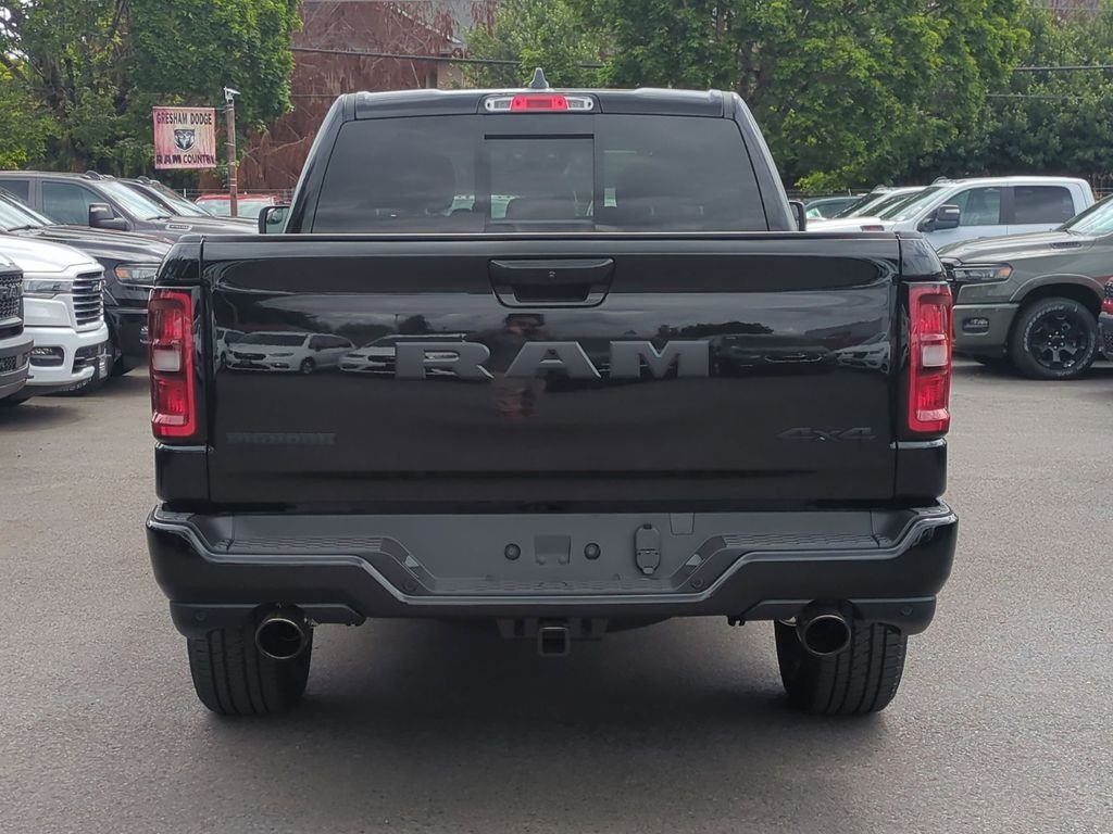 New 2026 Diamond Black Crystal Pearl-Coat Exterior Paint RAM Big Horn/Lone Star image 6