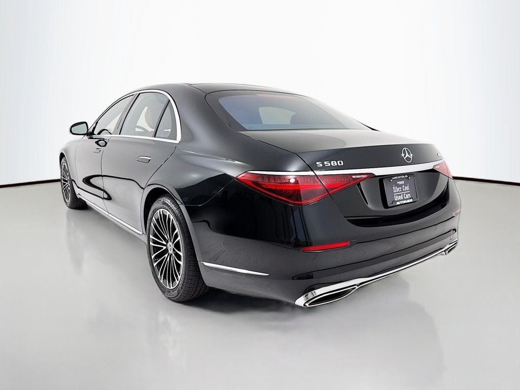 Used 2023 Black Mercedes-Benz S 580 4MATIC® Sedan image 5