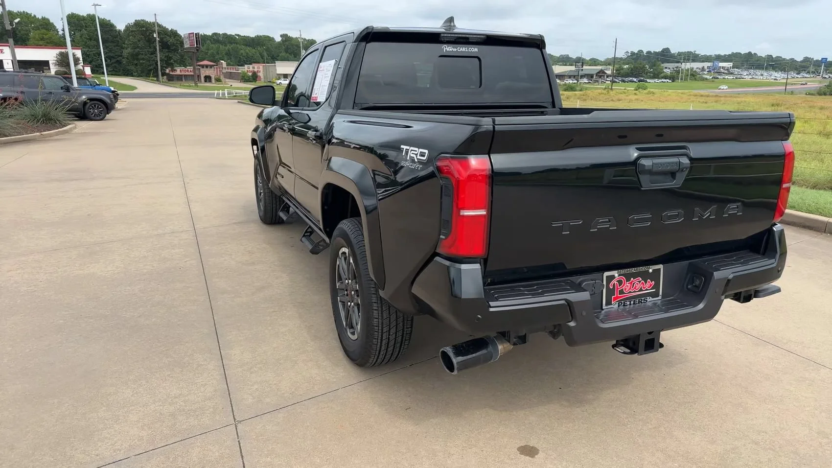 Used 2025 Black Toyota TRD Sport image 6