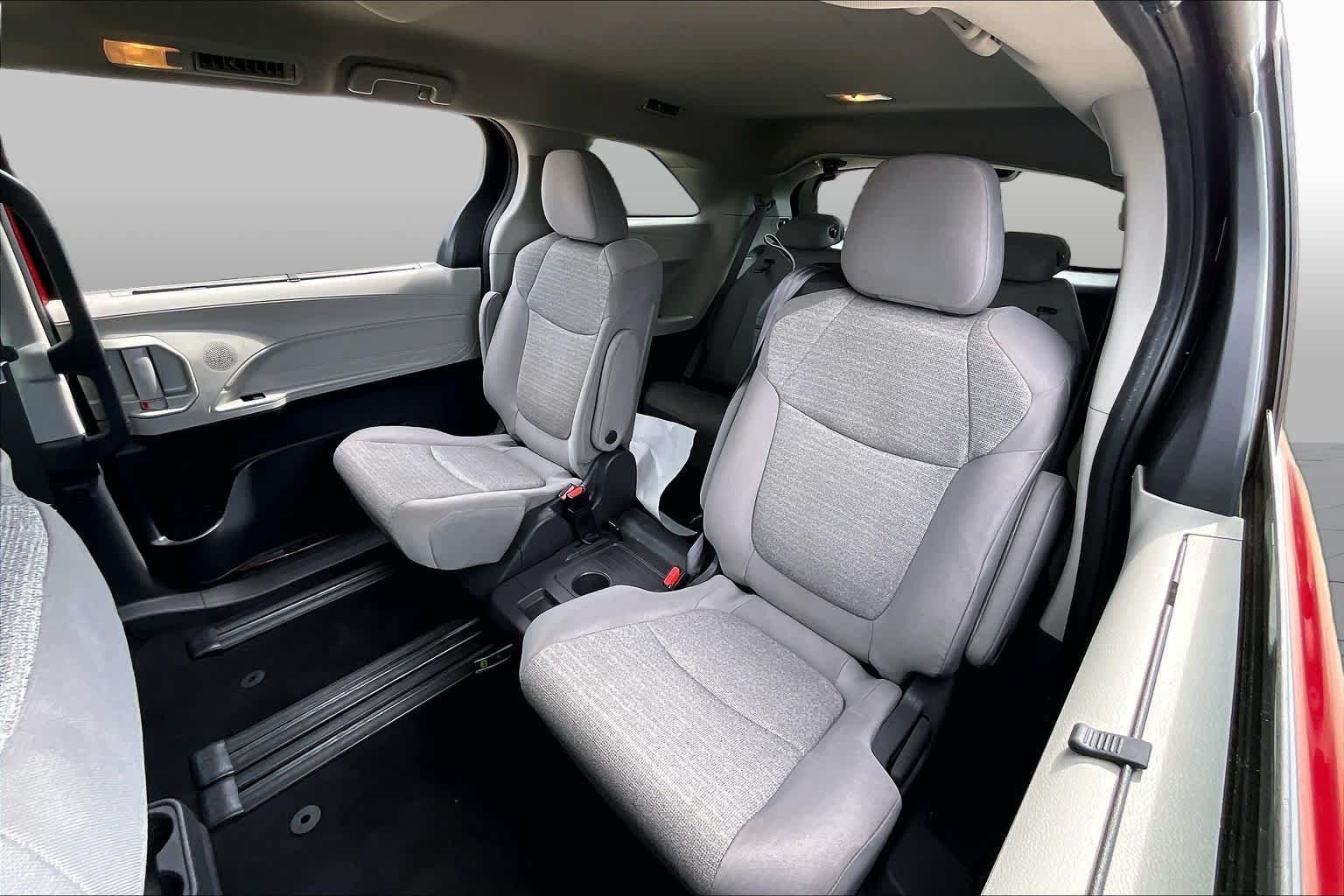 Used 2021 Ruby Flare Pearl Toyota LE image 19