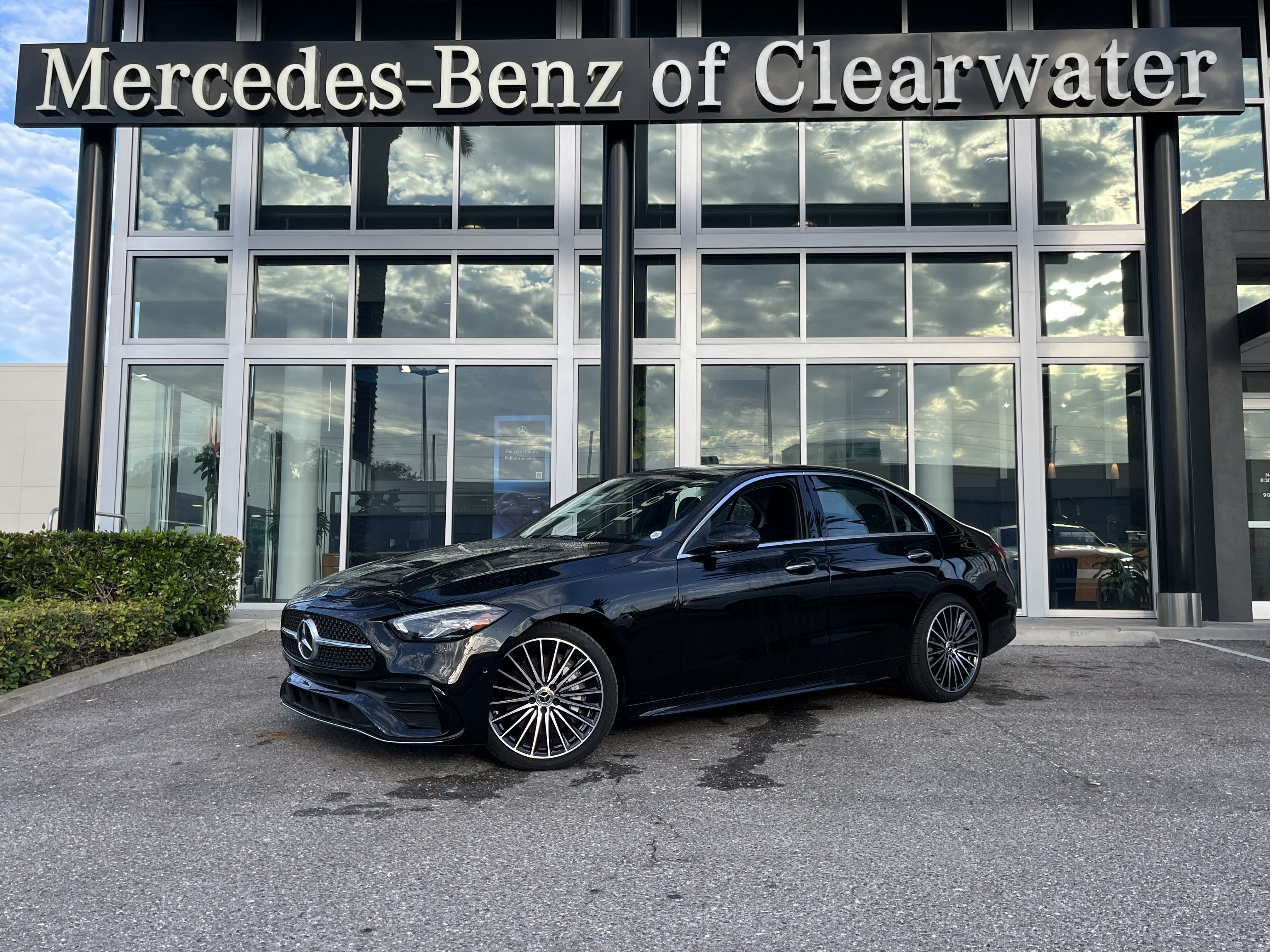 New 2026 Black Mercedes-Benz C 300 image 1