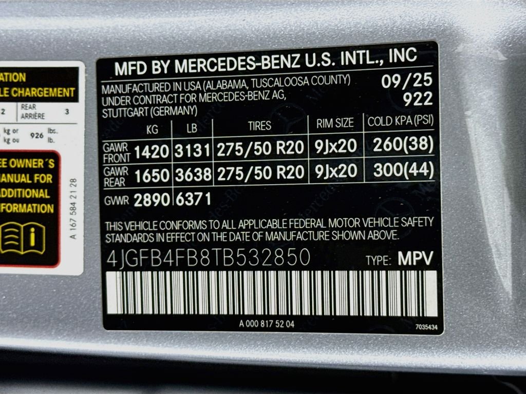 Certified Used 2026 Cirrus Silver Metallic Mercedes-Benz GLE 350 image 35
