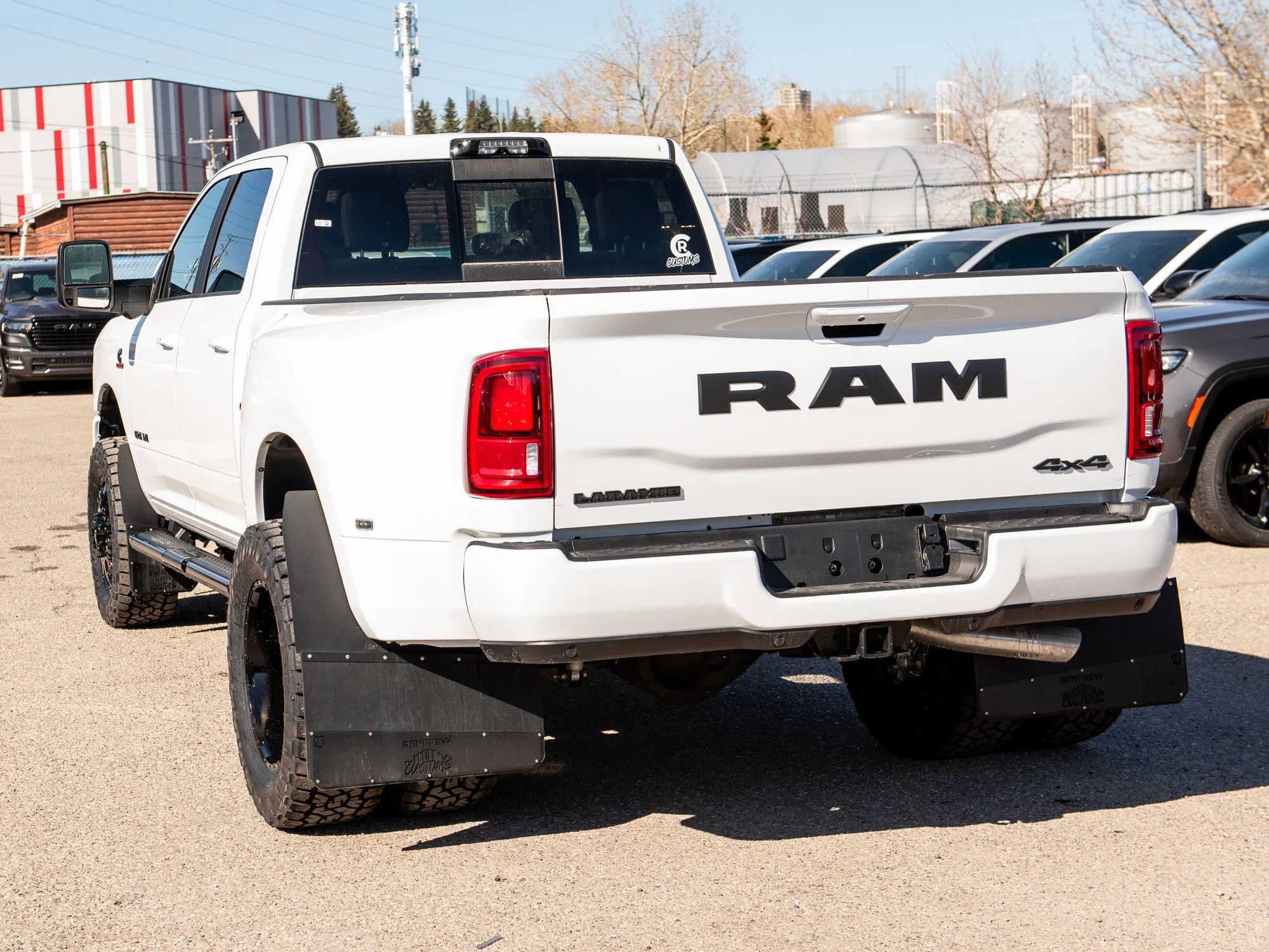 New 2026 White RAM Laramie* Dually, 8