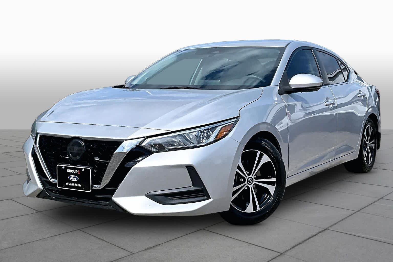 Used 2020 Brilliant Silver Metallic Nissan SV image 35