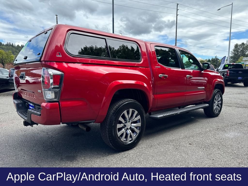 Certified Used 2021 Barcelona Red Metallic Toyota Limited image 7