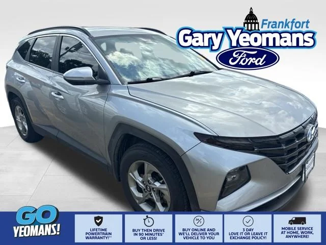 Certified Used 2023 Shimmering Silver Hyundai SEL image 1