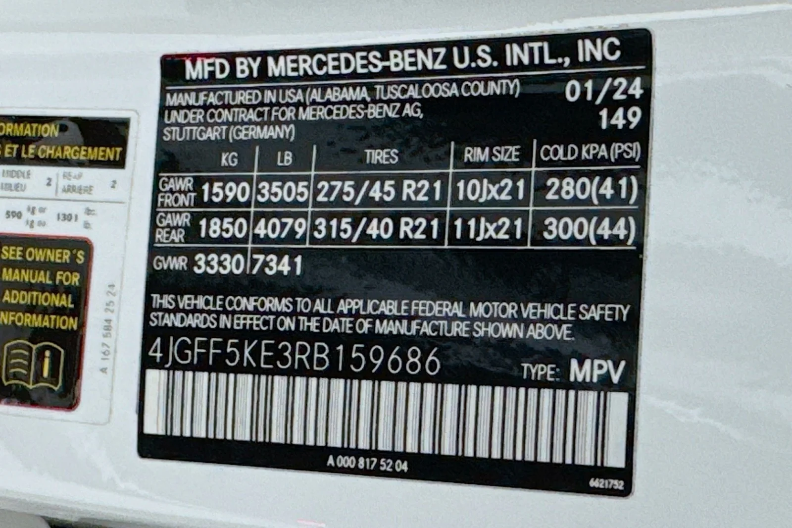 Certified Used 2024 Polar White Mercedes-Benz 450 image 25