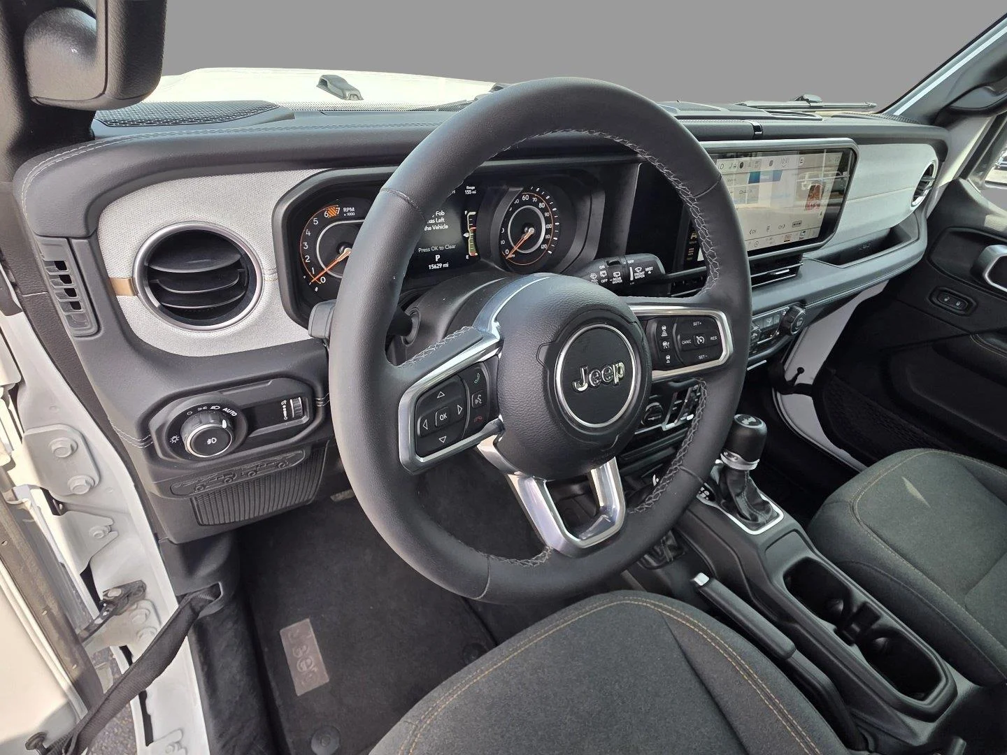 Used 2026 Bright White Clearcoat Jeep Sahara image 11