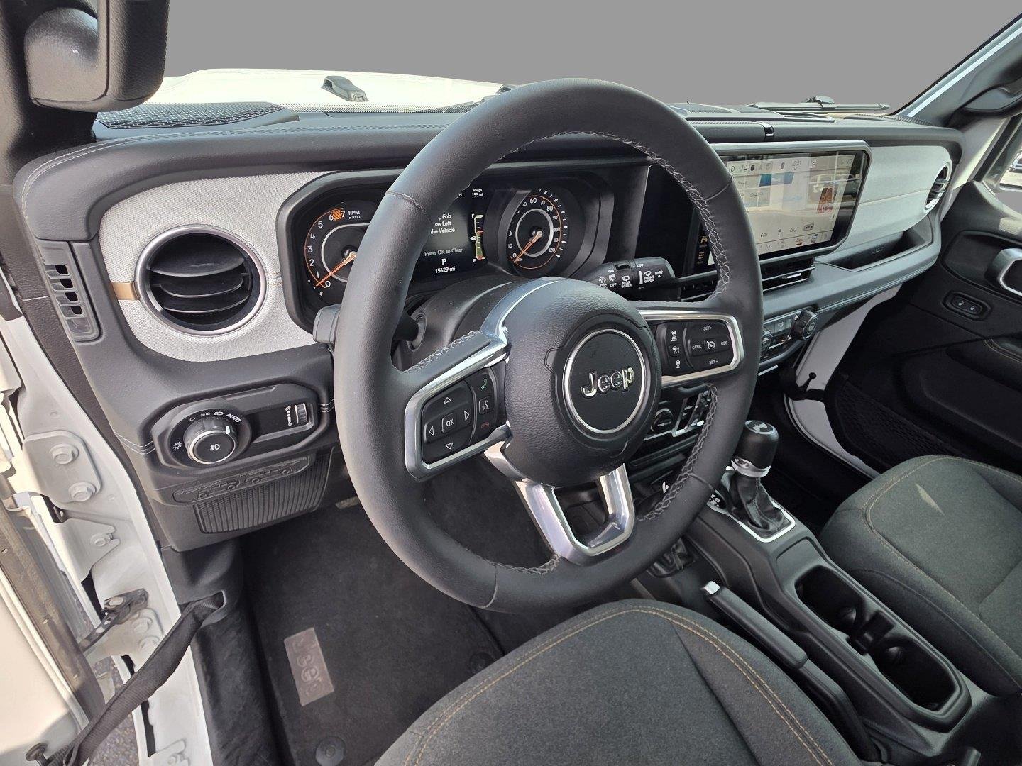 Used 2026 Bright White Clearcoat Jeep Sahara image 11