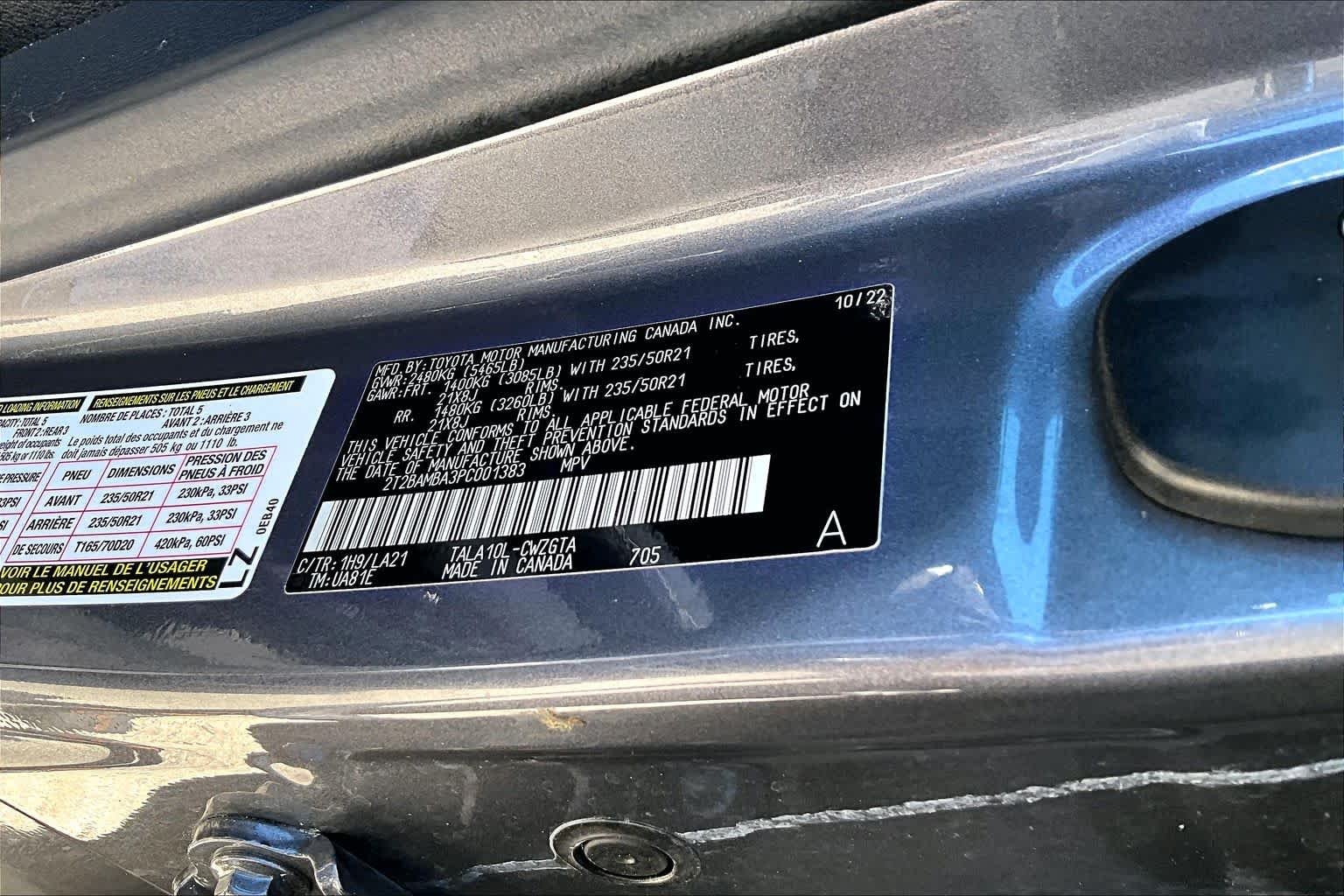 Used 2023 Nebula Gray Pearl Lexus Luxury image 35
