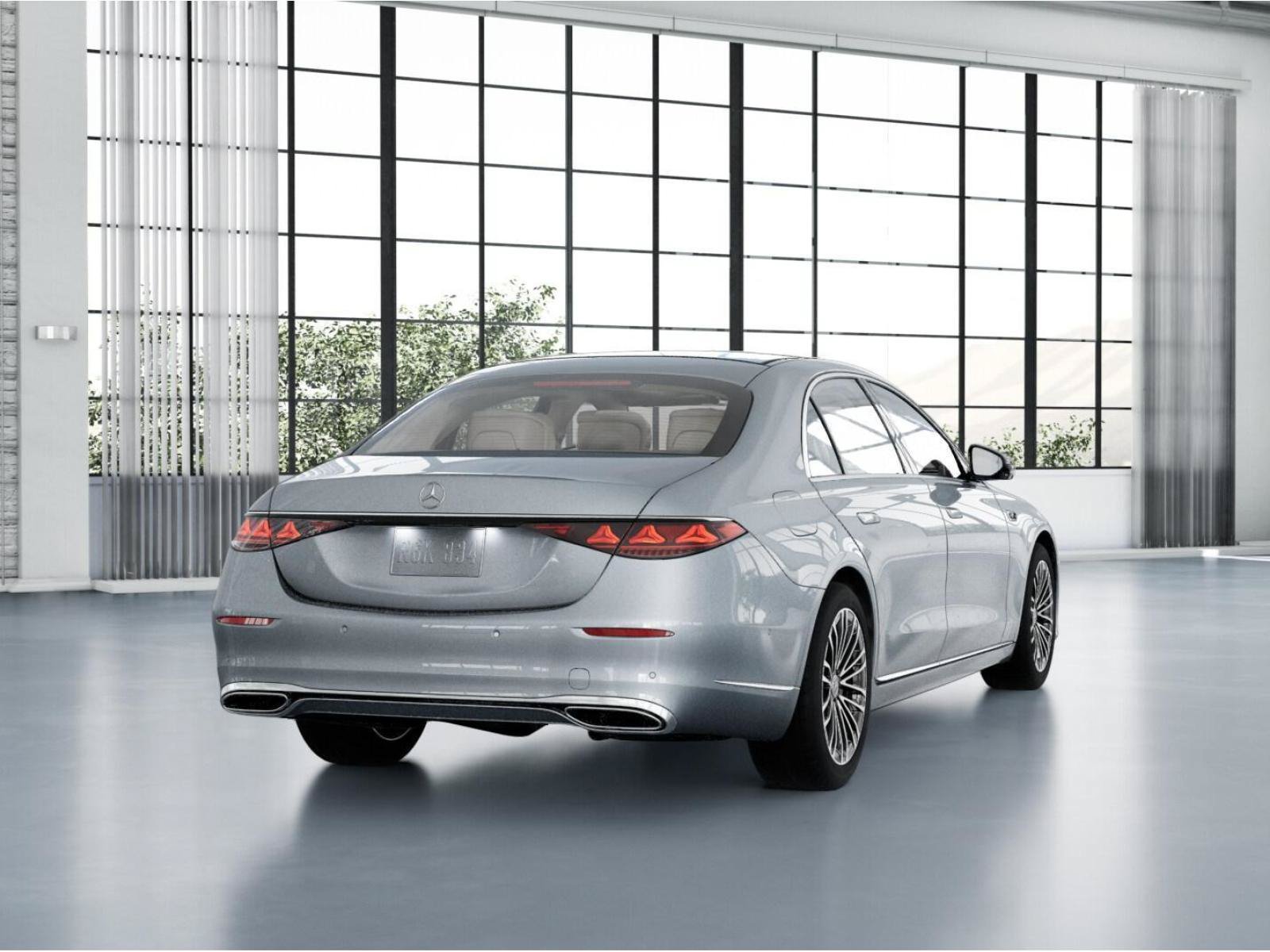 New 2027 Cirrus Silver Metallic Mercedes-Benz S 580 4MATIC® Sedan image 23