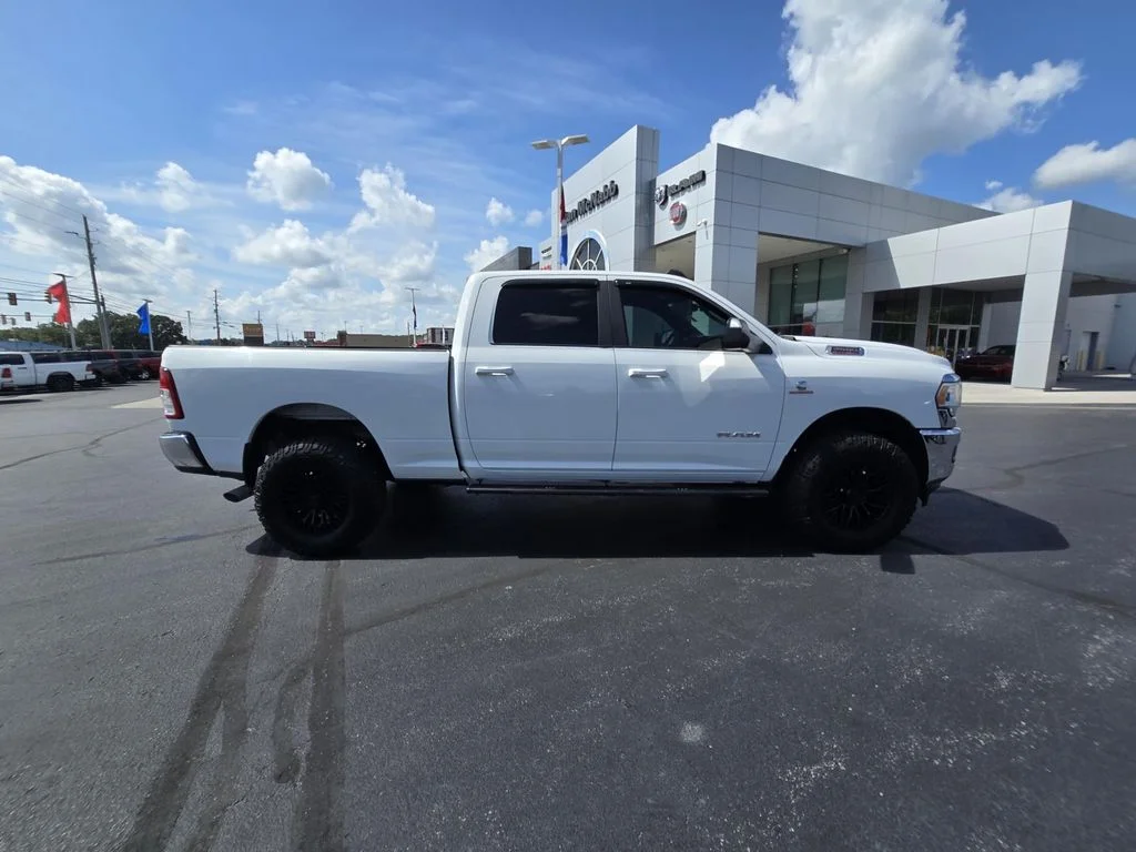 Used 2021 Bright White Clearcoat Ram Big Horn image 9
