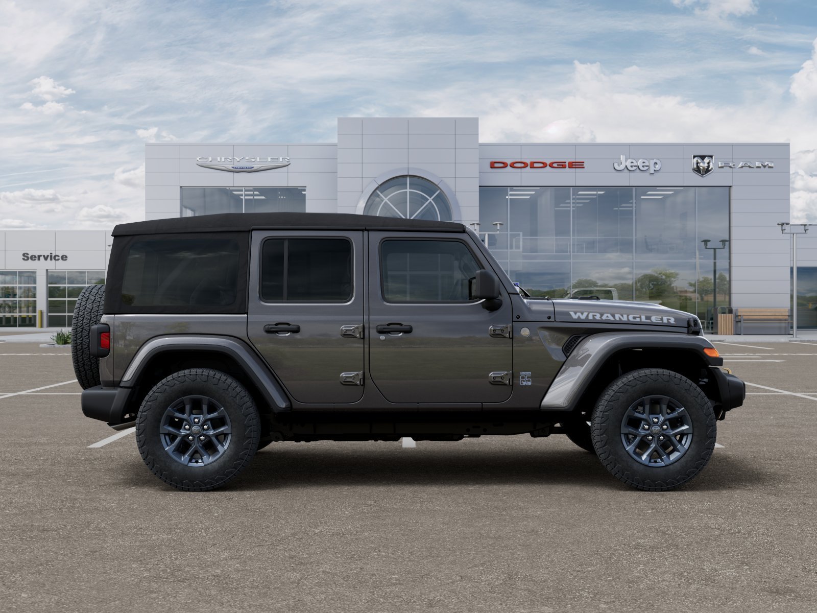 New 2026 Granite Crystal Metallic Clearcoat Jeep 85th Anniversary image 36