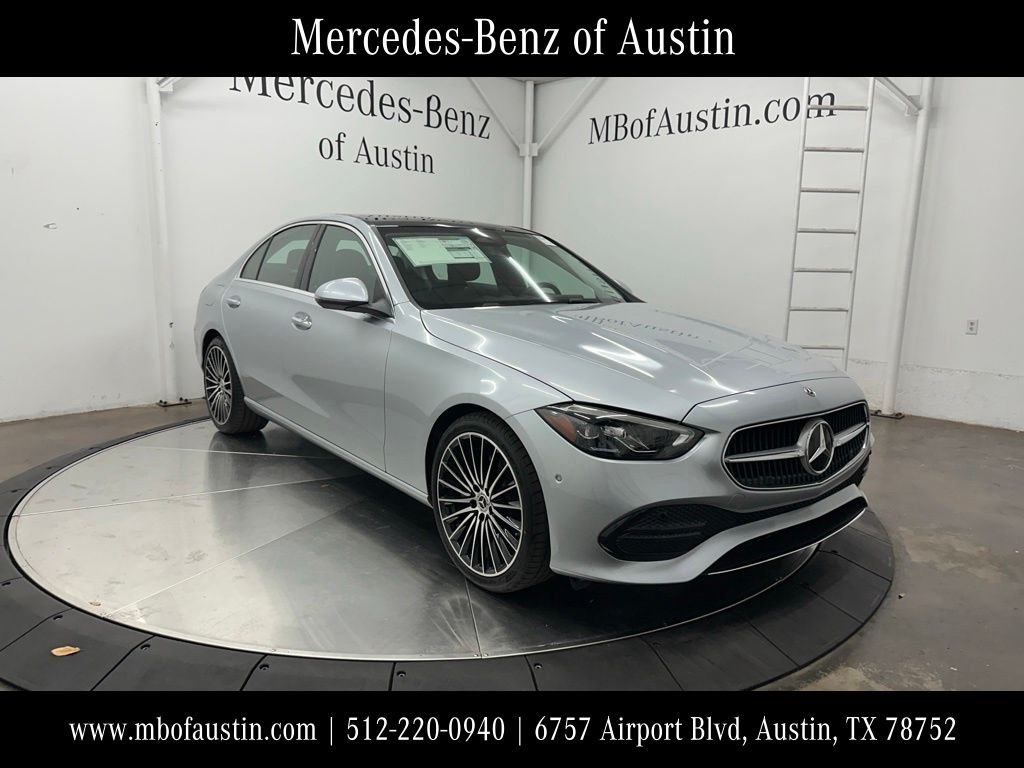 New 2026 Cirrus Silver Metallic Mercedes-Benz C 300 image 1