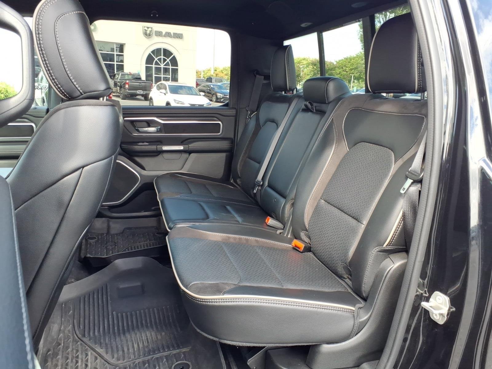 Used 2023 Diamond Black Crystal Pearlcoat Ram Laramie image 20