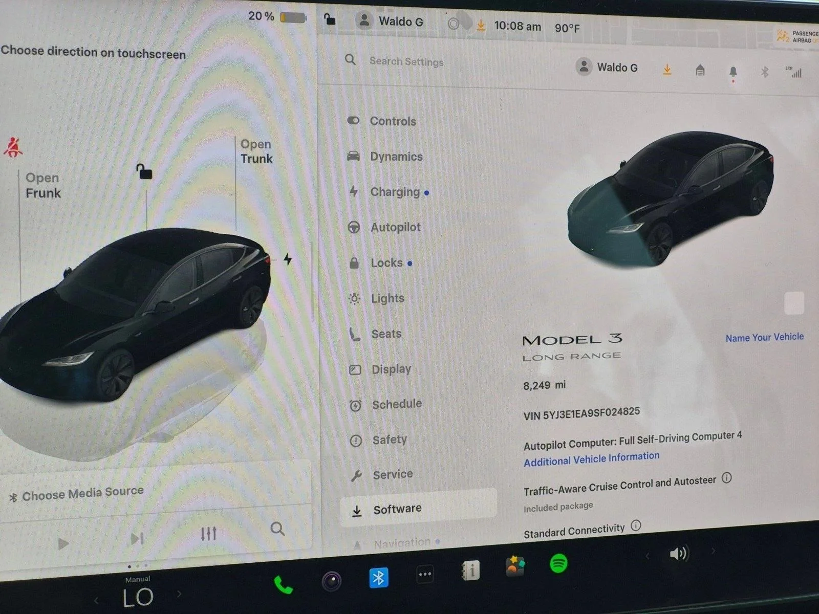 Used 2025 Diamond Black Tesla Standard image 11