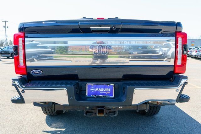Used 2024 Antimatter Blue Metallic Ford King Ranch image 7