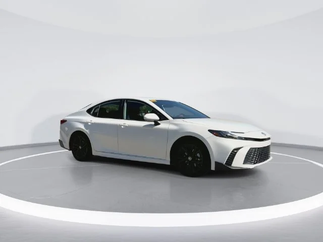 Used 2025 White Toyota SE image 2