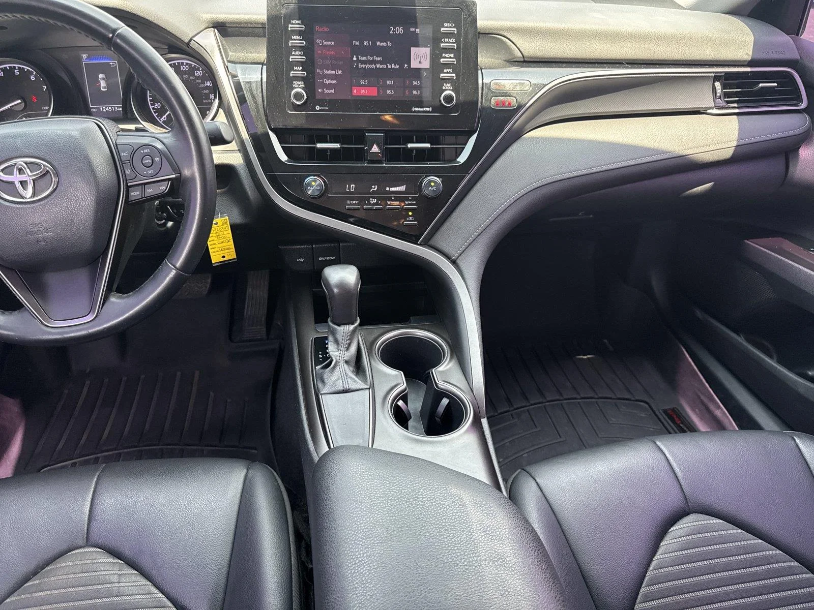 Used 2021 Super White Toyota SE Nightshade image 15