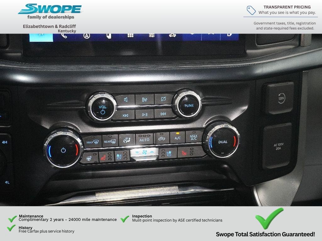 Used 2023 Antimatter Blue Metallic Ford Limited image 27