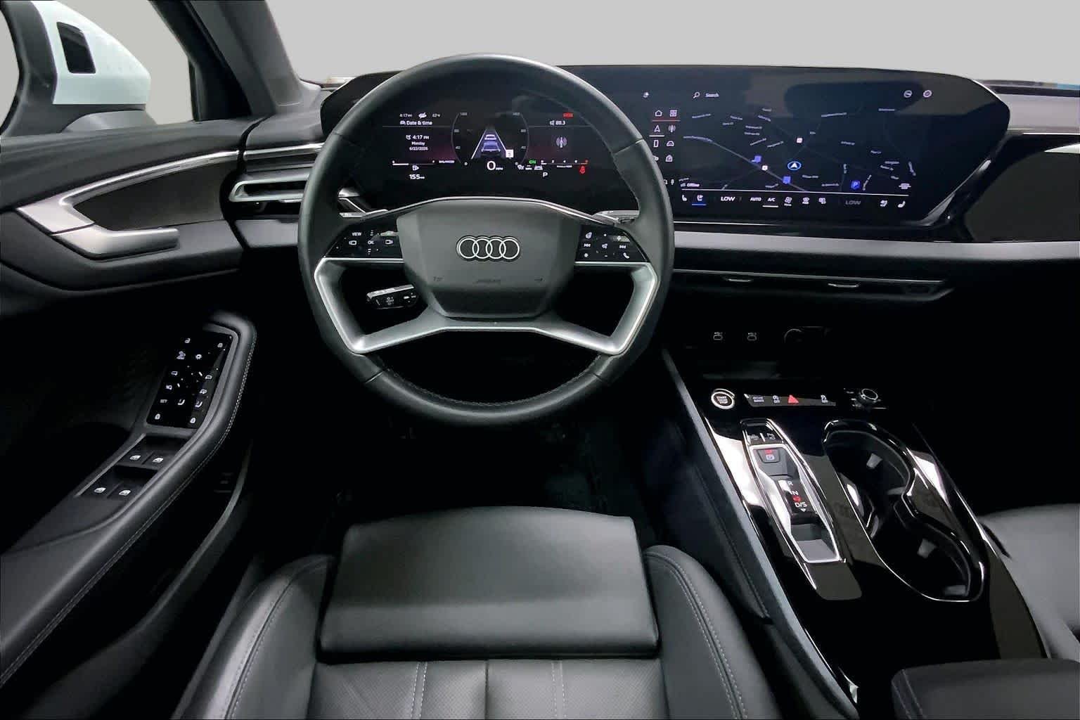 Used 2025 Glacier White Metallic Audi Premium Plus image 6