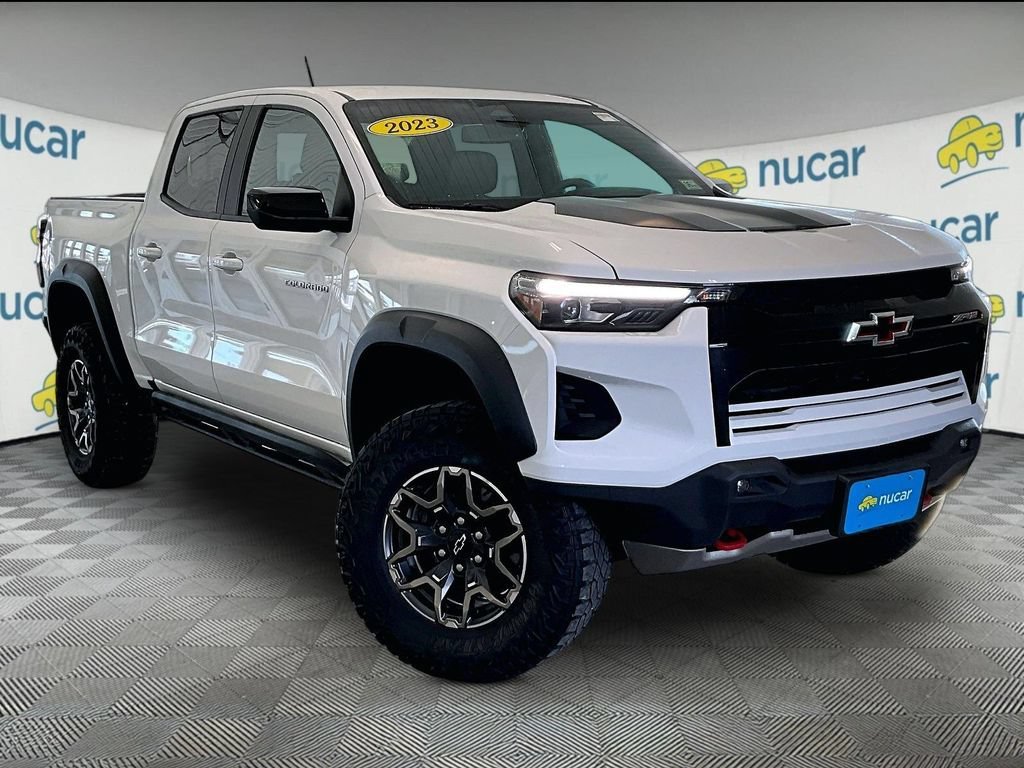 Used 2023 SUMMIT WHITE Chevrolet 4WD ZR2 image 1