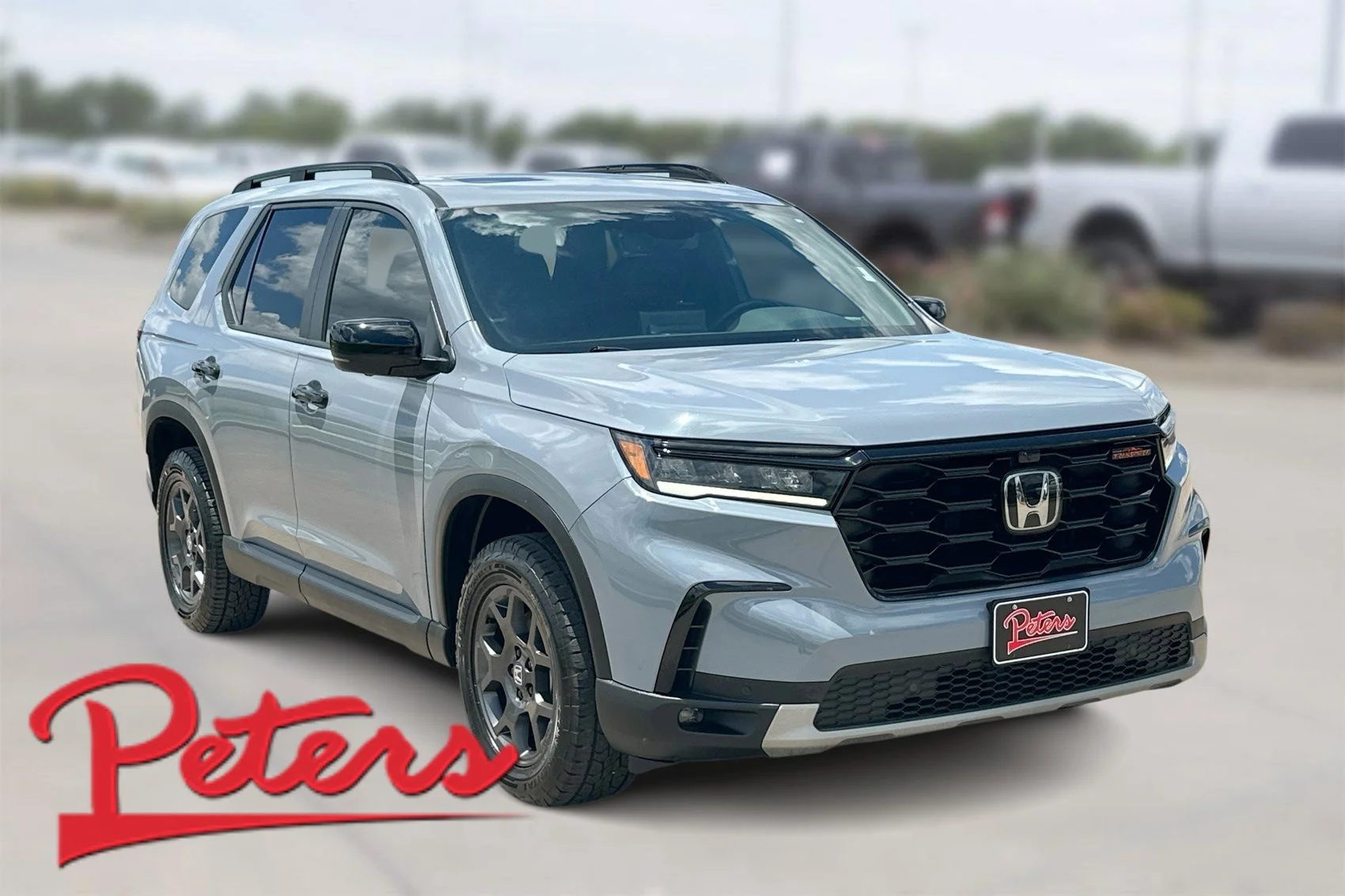 Used 2024 Modern Steel Metallic Honda TrailSport image 1
