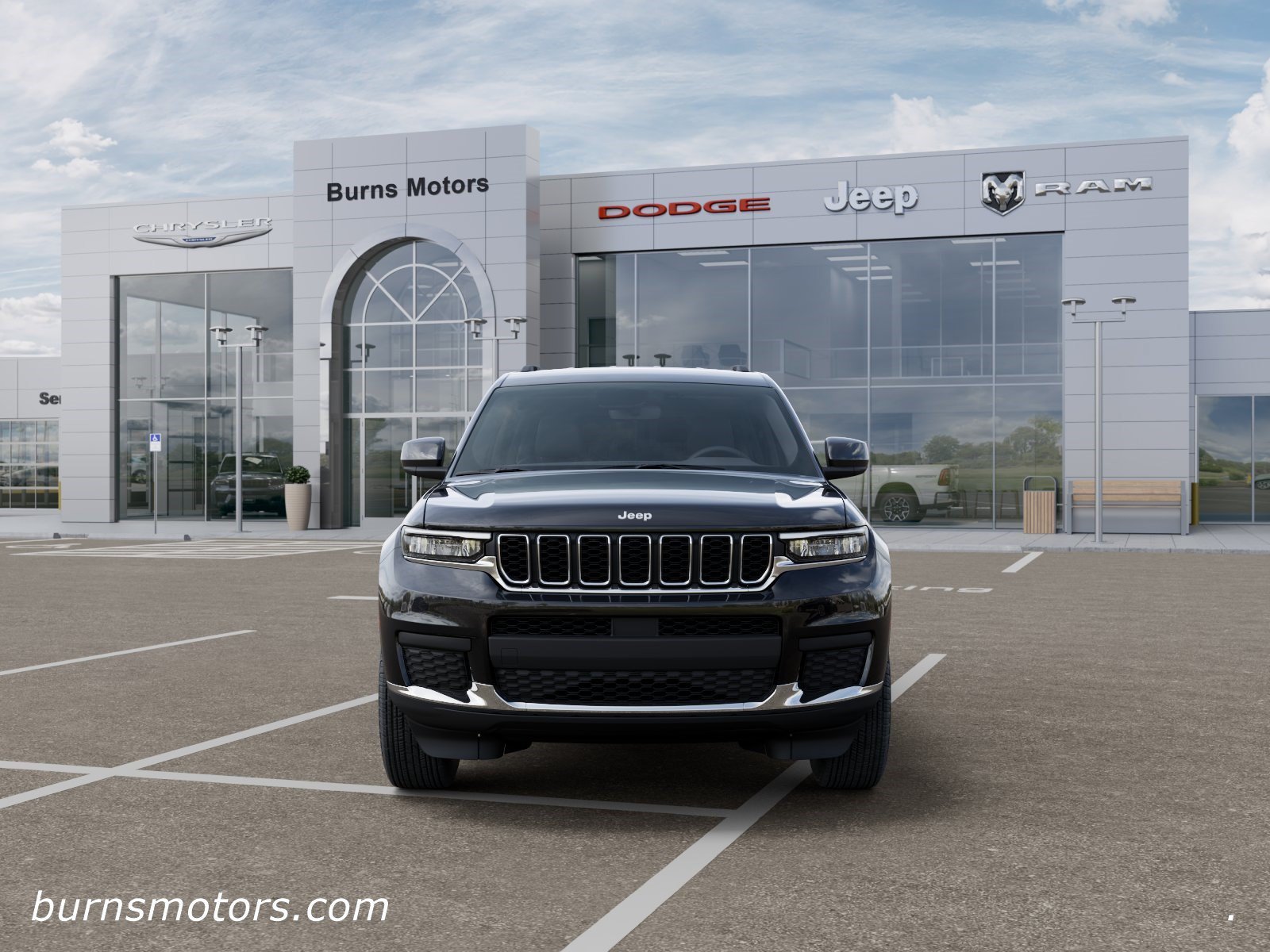 New 2026 Diamond Black Crystal Pearl-Coat Exterior Paint Jeep Laredo image 6