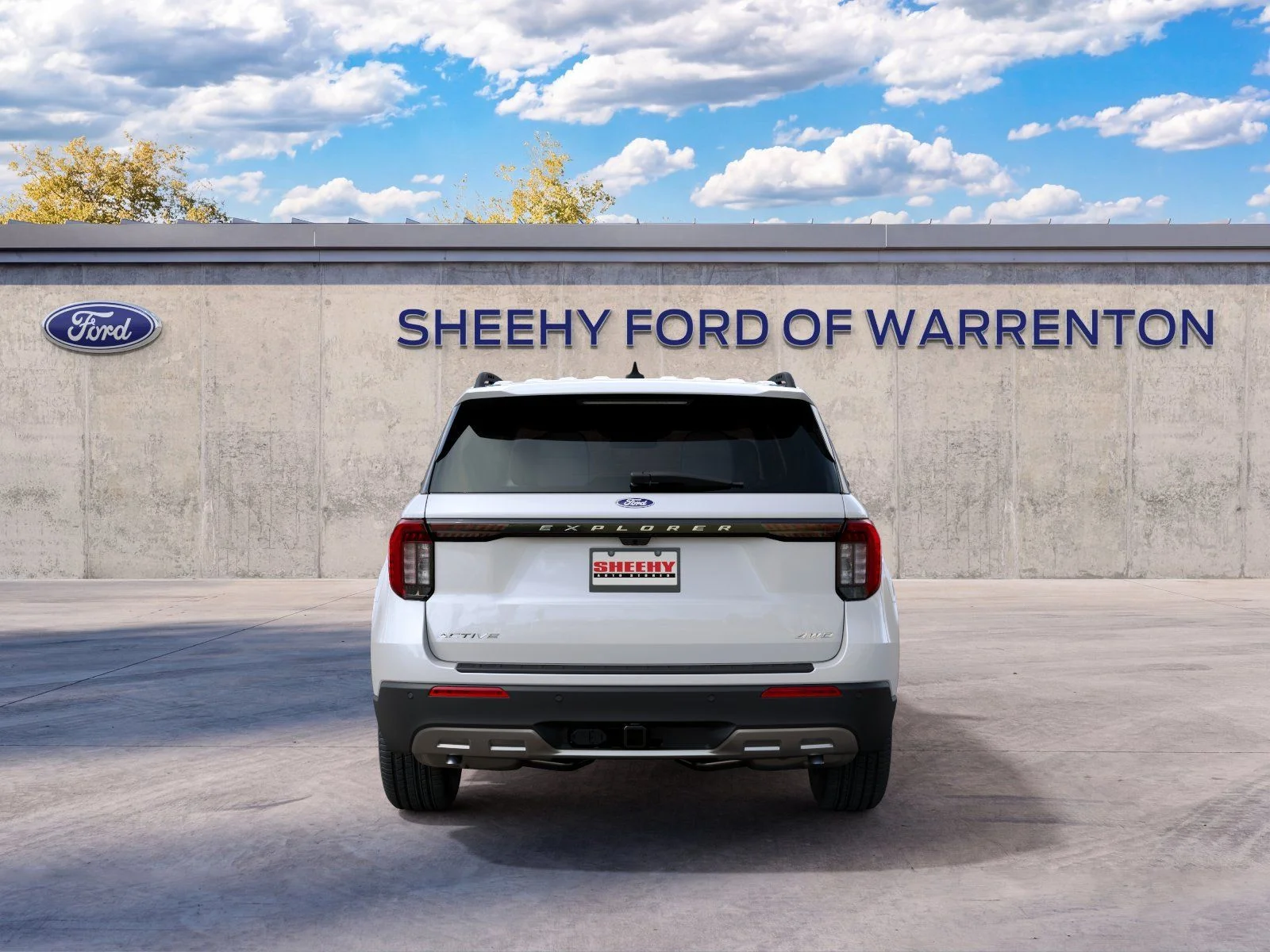 New 2027 Star White Metallic Tri-Coat Ford Active image 6