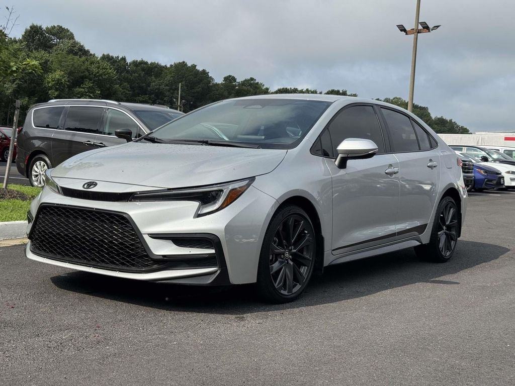 Used 2024 Silver Toyota SE image 24