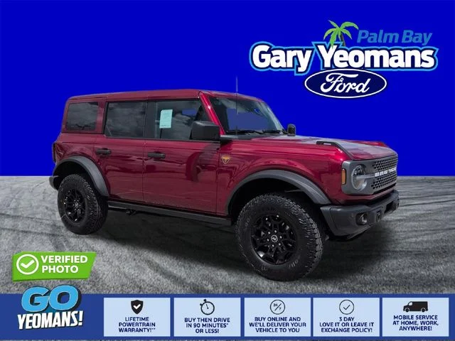 New 2026 Ruby Red Metallic Tinted Clearcoat Ford Badlands® image 1