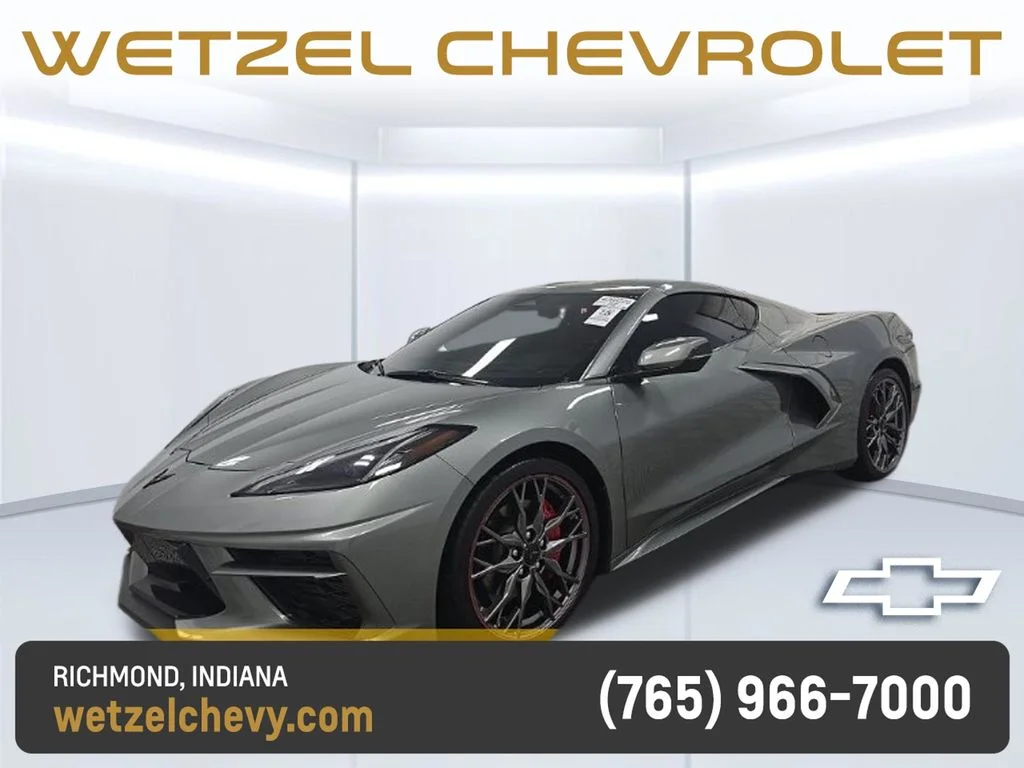 Used 2024 Gray Chevrolet Stingray image 1