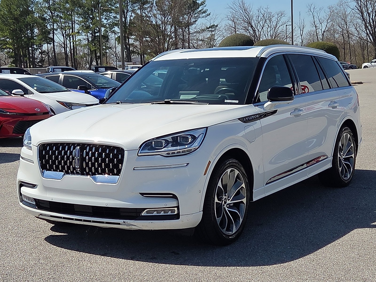 Used 2021 Lincoln Aviator Grand Touring with VIN 5LMYJ8XY6MNL02405 for sale in Rogers, AR
