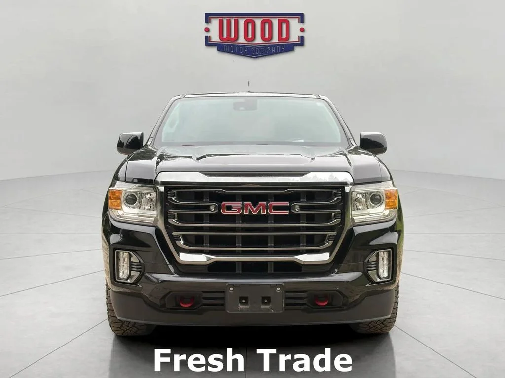 Used 2021 Onyx Black GMC AT4 w/Leather image 2
