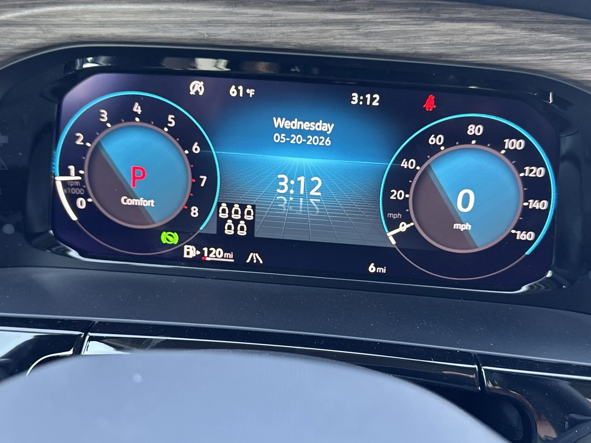 New 2026 Deep Black Pearl Volkswagen 2.0T SEL Premium R-Line image 22