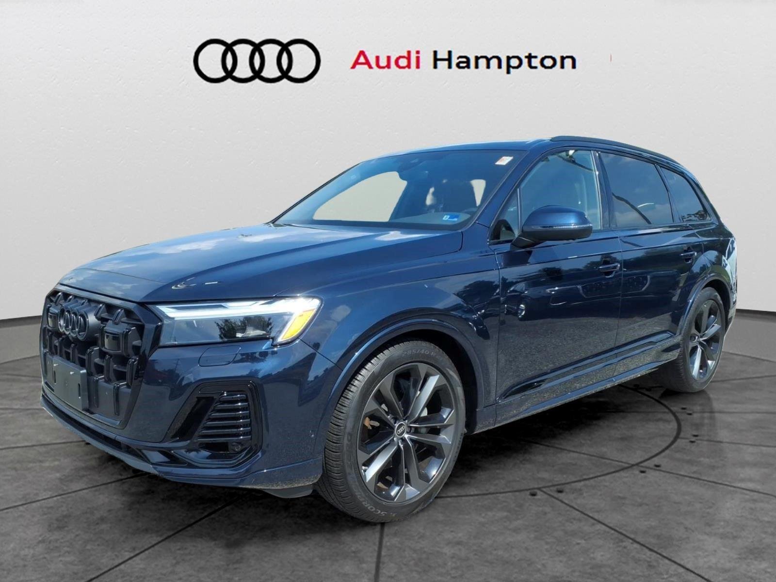 Used 2025 Waitomo Blue Metallic Audi Premium Plus image 1