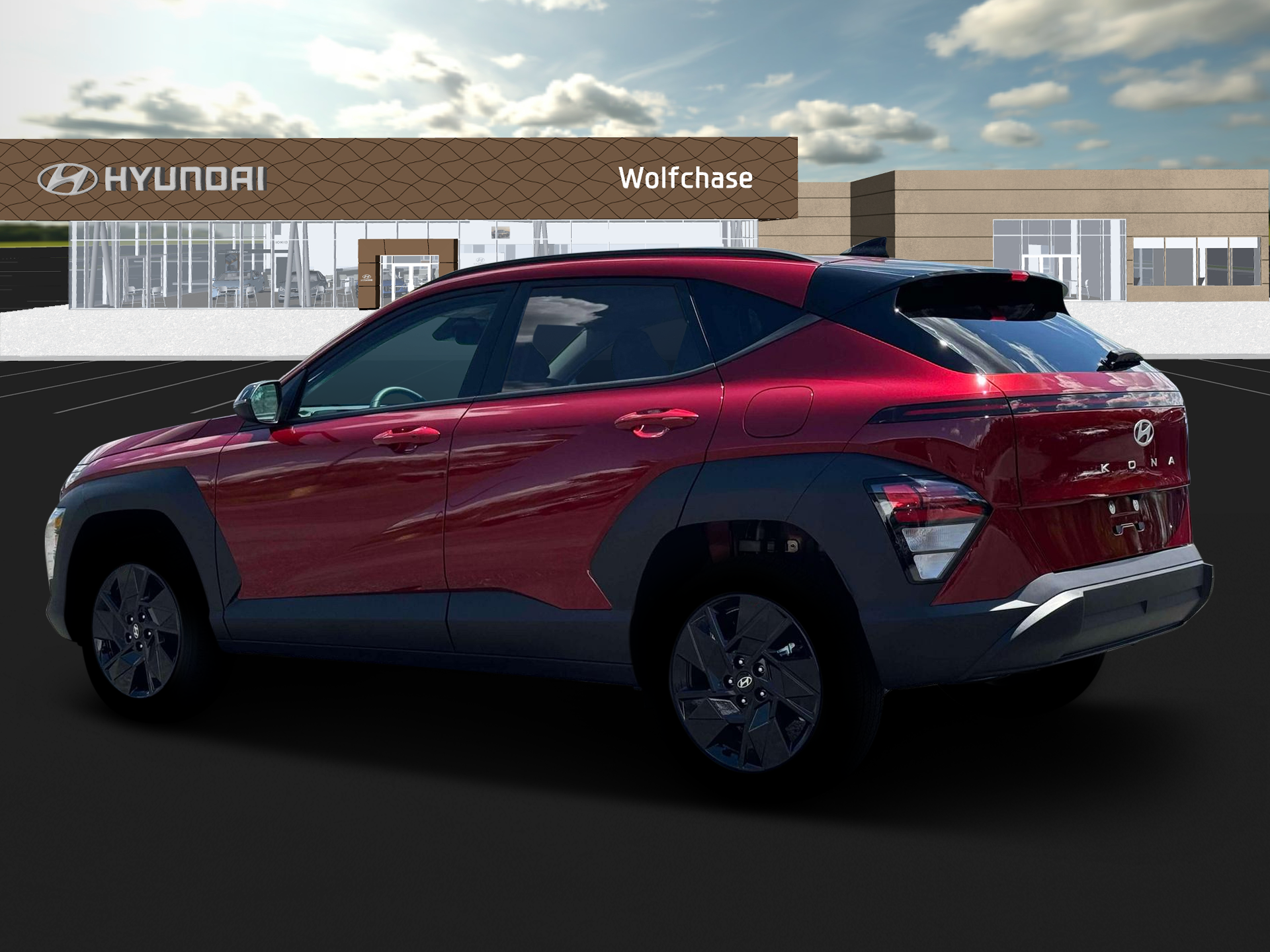 New 2026 Red Hyundai SEL Sport FWD image 4