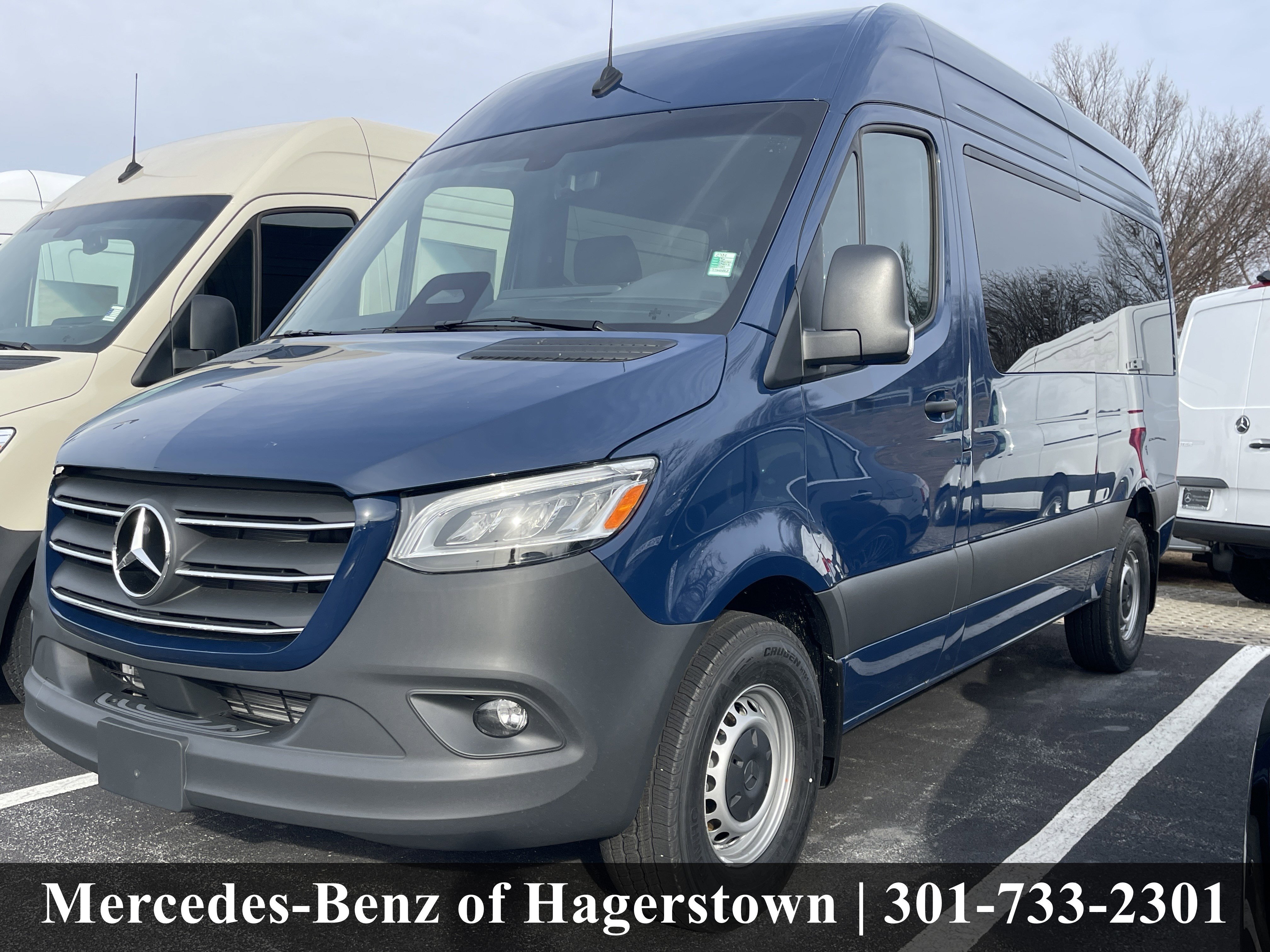 New 2026 Steel Blue Mercedes-Benz 2500 High Roof I4 Diesel HO 144 RWD image 13