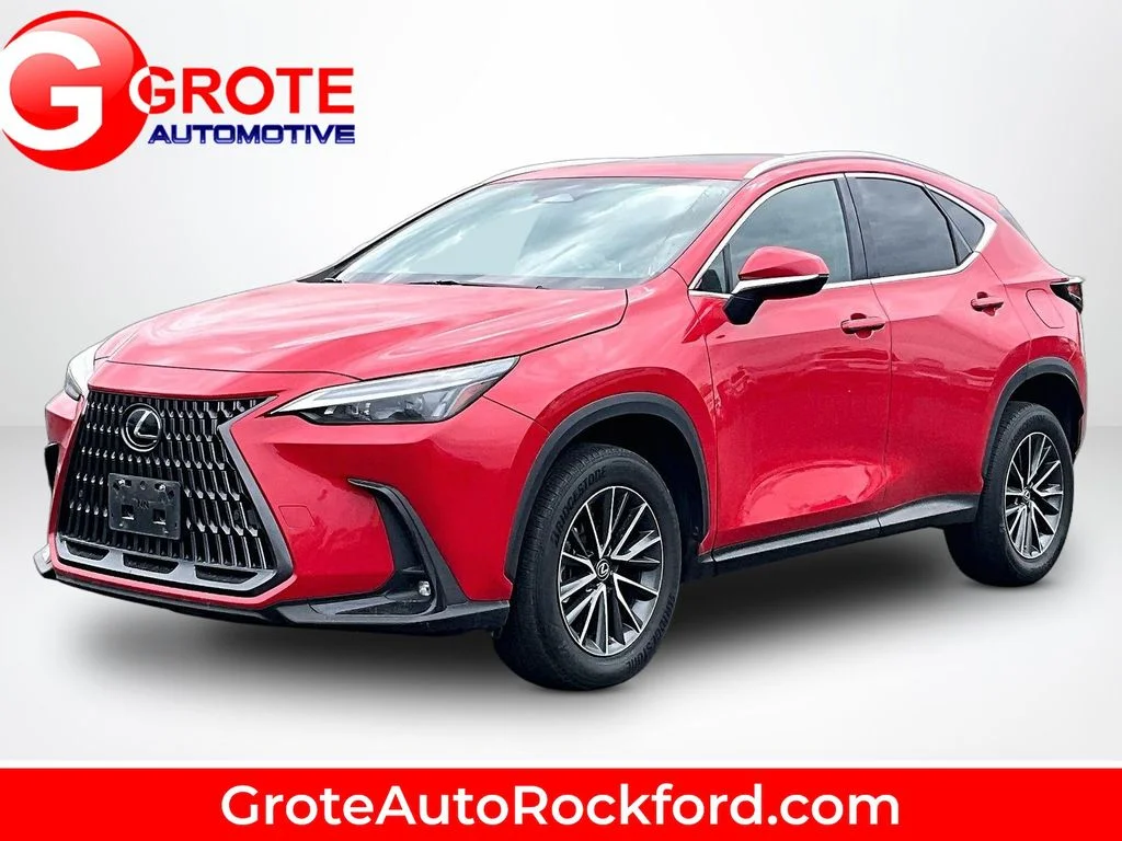 Used 2023 Red Lexus 350 Premium image 1