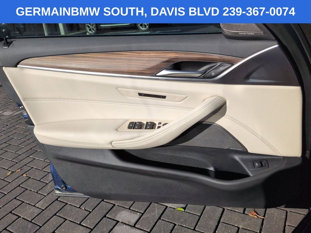 Certified Used 2023 Blue Metallic BMW 530i image 30