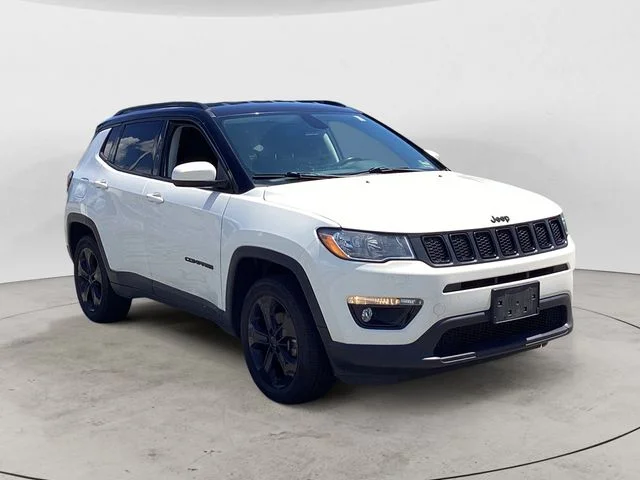 Used 2020 White Clearcoat Jeep Altitude image 7