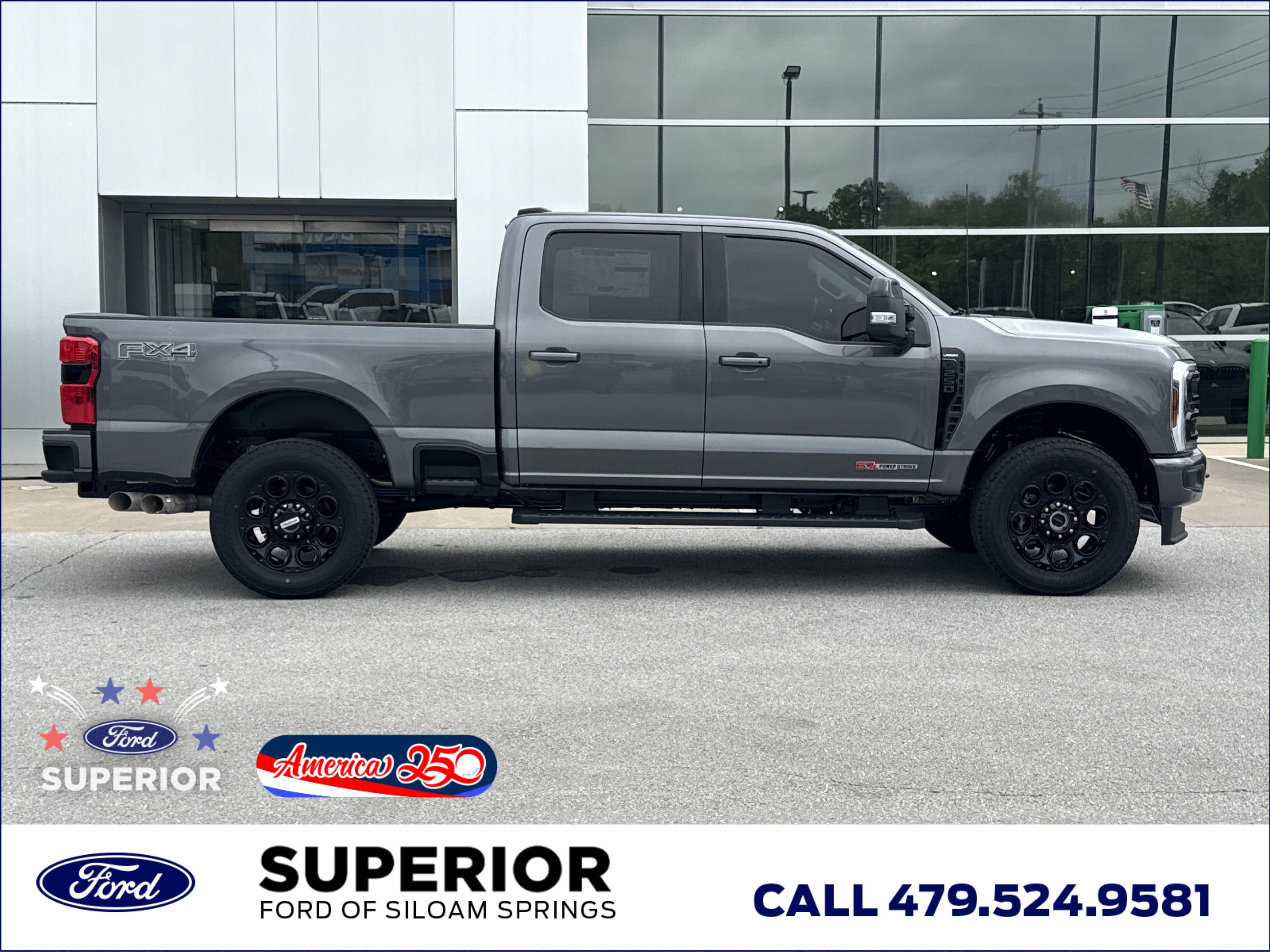 New 2026 Carbonized Gray Metallic Ford Lariat 4WD image 2