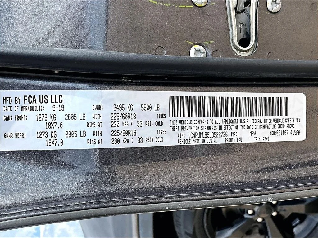 Used 2020 Gray Jeep Latitude Plus image 23