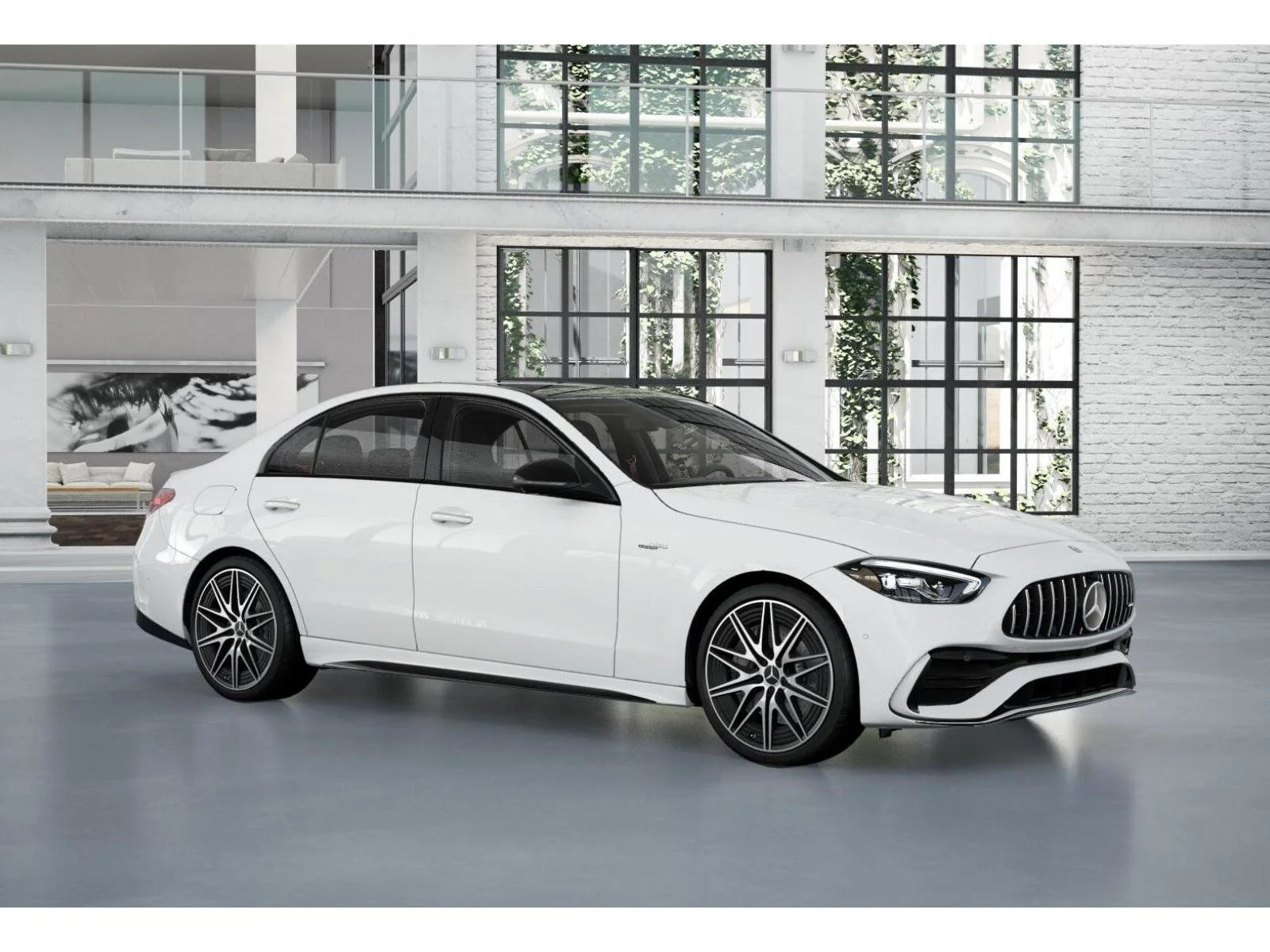 New 2026 POLAR WHITE Mercedes-Benz AMG® C 43 image 13