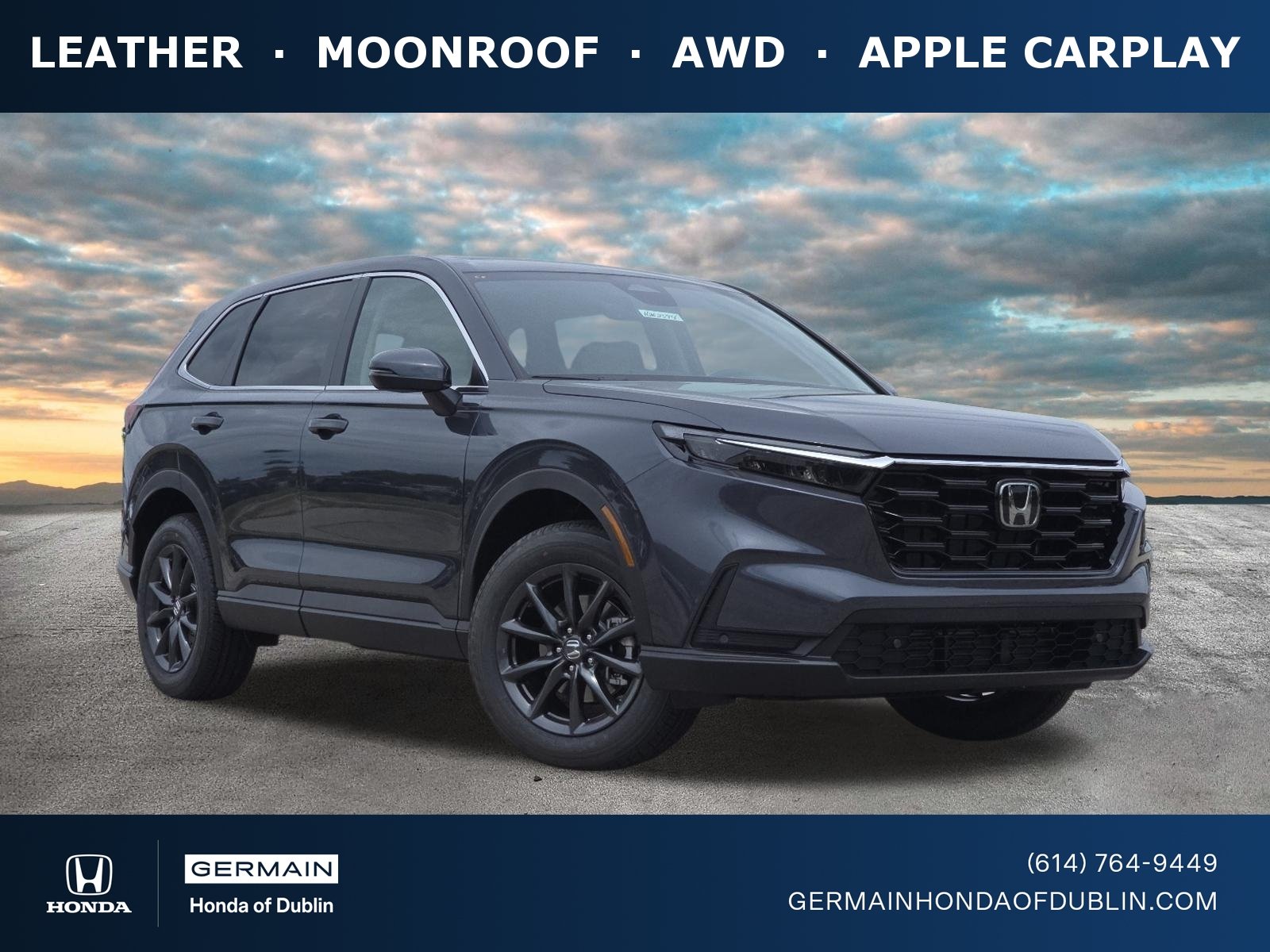 New 2026 Meteorite Gray Metallic Honda EX-L image 1