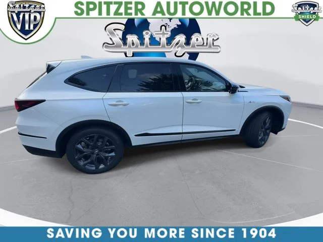 Used 2023 Platinum White Pearl Acura SH-AWD with A-Spec Package image 10