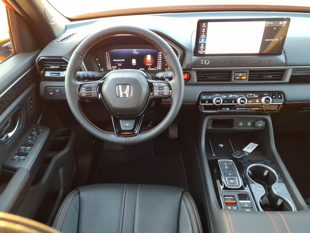 New 2026 Sunset Orange Honda TrailSport Elite Blackout image 3