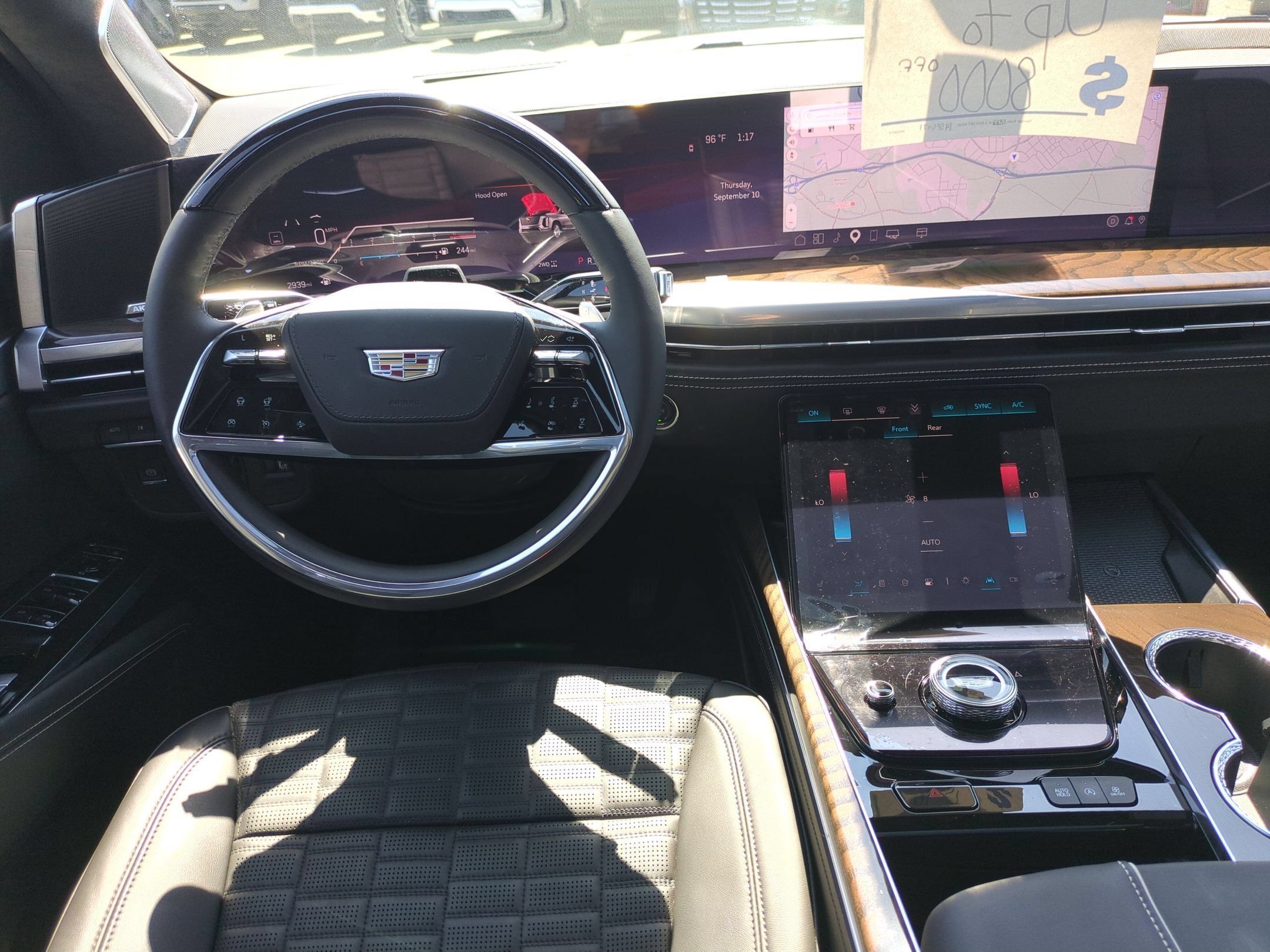 New 2026 Vibrant White Tricoat Cadillac Platinum Sport image 31